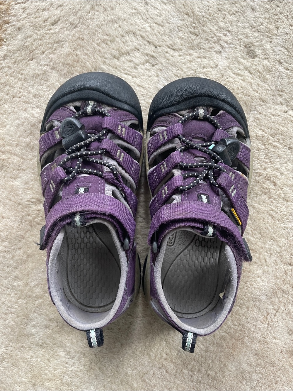 KEEN Kids Seacamp Purple Closed-Toe Outdoor Sandals